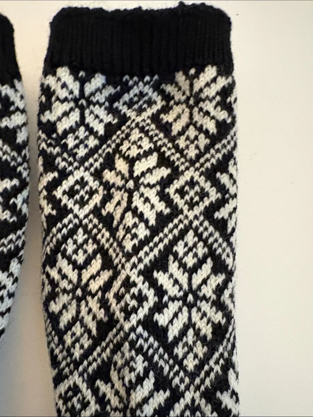 Smartwool Unisex Every Day Full Cushion Crew Snowflake Black Medium NWT